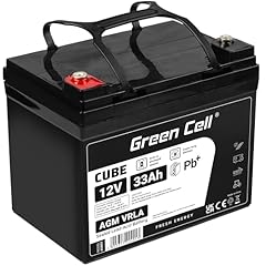 Greencell batteria agm usato  Spedito ovunque in Italia 