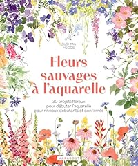 Fleurs sauvages aquarelle d'occasion  Livré partout en Belgiqu