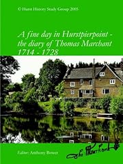 Used, A fine day in Hurstpierpoint - the diary of Thomas for sale  Delivered anywhere in UK