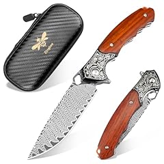 Zingbee damascus folding for sale  Delivered anywhere in USA 