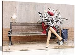 Seagulls attack banksy for sale  Delivered anywhere in UK
