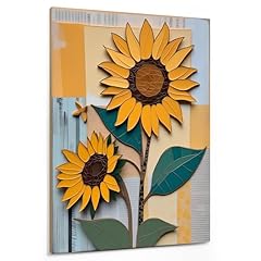 Emmena quadro girasoli usato  Spedito ovunque in Italia 