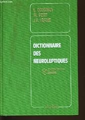 Dictionnaire neuroleptiques d'occasion  Livré partout en France