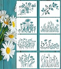 Wild flower stencils for sale  Delivered anywhere in USA 