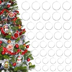40pcs clear baubles for sale  Delivered anywhere in UK
