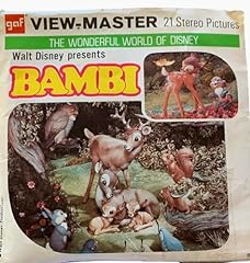 Bambi viewmaster reels for sale  Delivered anywhere in USA 