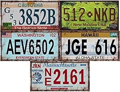 Lot plaques immatriculation d'occasion  Livré partout en France