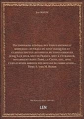Dictionnaire général tissus d'occasion  Livré partout en France