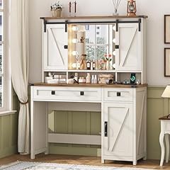 Farmhouse vanity desk for sale  Delivered anywhere in USA 