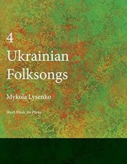 Four ukrainian folksongs for sale  Delivered anywhere in USA 