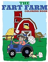 Fart farm coloring for sale  Delivered anywhere in USA 