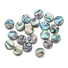 20pcs 10mm abalone for sale  Delivered anywhere in UK