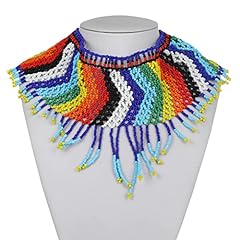 Multicolor african necklace for sale  Delivered anywhere in USA 