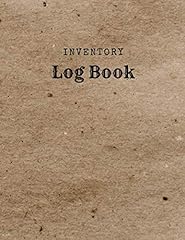Inventory log book for sale  Delivered anywhere in USA 