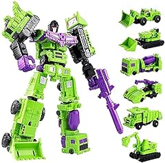 Transformers Toys Generations War：Deformation GT Devastator Engineering Car Combiner 6 in 1 Truck Constructicon KO Action Figure for Kids Ages 8 and Up for sale  Delivered anywhere in Canada