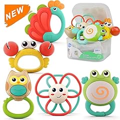 HOLA Baby Rattle Sets Teether Rattles Toys Grab and for sale  Delivered anywhere in Canada