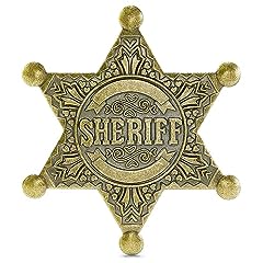 Sheriff badge made for sale  Delivered anywhere in USA 
