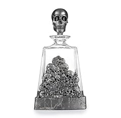 Stunning pewter skull for sale  Delivered anywhere in UK