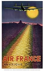 Affiche air amérique d'occasion  Livré partout en France