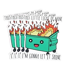 Dumpster fire sticker for sale  Delivered anywhere in USA 