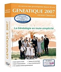 Généatique classique 2007 d'occasion  Livré partout en France