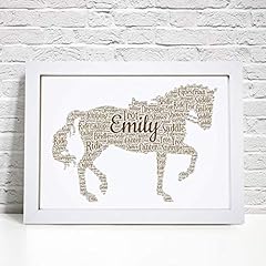 Personalised horse word for sale  Delivered anywhere in UK
