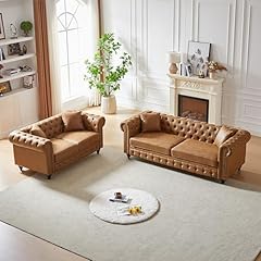 Pieces chesterfield sofa for sale  Delivered anywhere in USA 