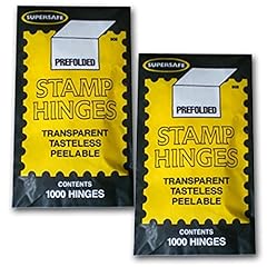 Supersafe stamp hinges for sale  Delivered anywhere in USA 