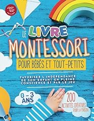 Livre montessori bébés d'occasion  Livré partout en France