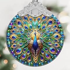 Peacock christmas ornament for sale  Delivered anywhere in USA 