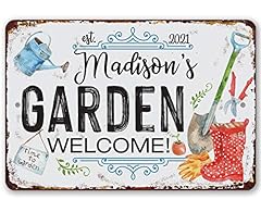 Personalized garden sign for sale  Delivered anywhere in USA 