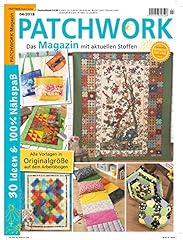 Patchwork magazin 2018 gebraucht kaufen  Wird an jeden Ort in Deutschland