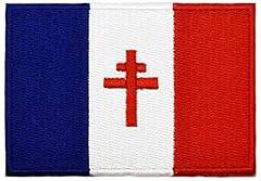 Ecusson drapeau croix d'occasion  Livré partout en France