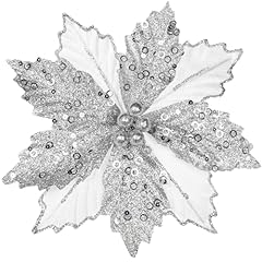 Briful poinsettias artificial for sale  Delivered anywhere in USA 