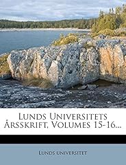 Lunds universitets arsskrift for sale  Delivered anywhere in USA 