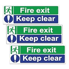 Stcky fire exit for sale  Delivered anywhere in UK