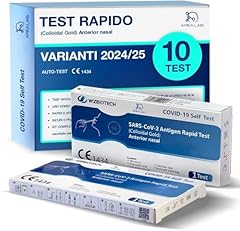 10x tamponi covid usato  Spedito ovunque in Italia 