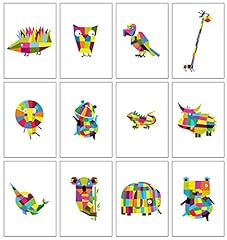 Colourful animal blank for sale  Delivered anywhere in UK