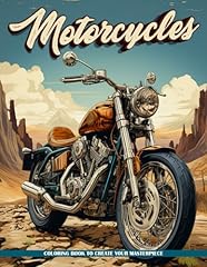 Motorcycles coloring book for sale  Delivered anywhere in USA 