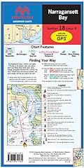 Narragansett bay maptech for sale  Delivered anywhere in USA 