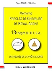 Mémento 13e degré d'occasion  Livré partout en Belgiqu