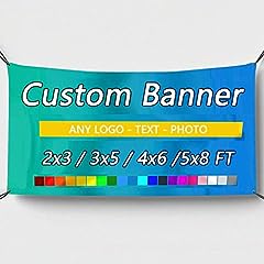 Personalized banner 2x3 for sale  Delivered anywhere in UK