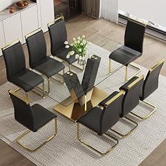 Baopin glass dining for sale  Delivered anywhere in USA 