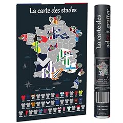 Carte gratter stades d'occasion  Livré partout en France