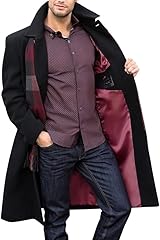 Men black wool for sale  Delivered anywhere in UK