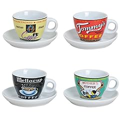 Espresso cups saucers for sale  Delivered anywhere in Ireland