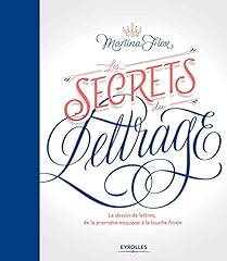 Secrets lettrage dessin d'occasion  Livré partout en France