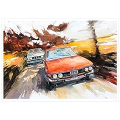 Minseok watercolor car for sale  Delivered anywhere in USA 