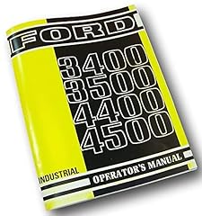 Operators manual ford for sale  Delivered anywhere in USA 