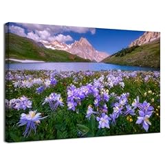 Mountain flower wall for sale  Delivered anywhere in USA 